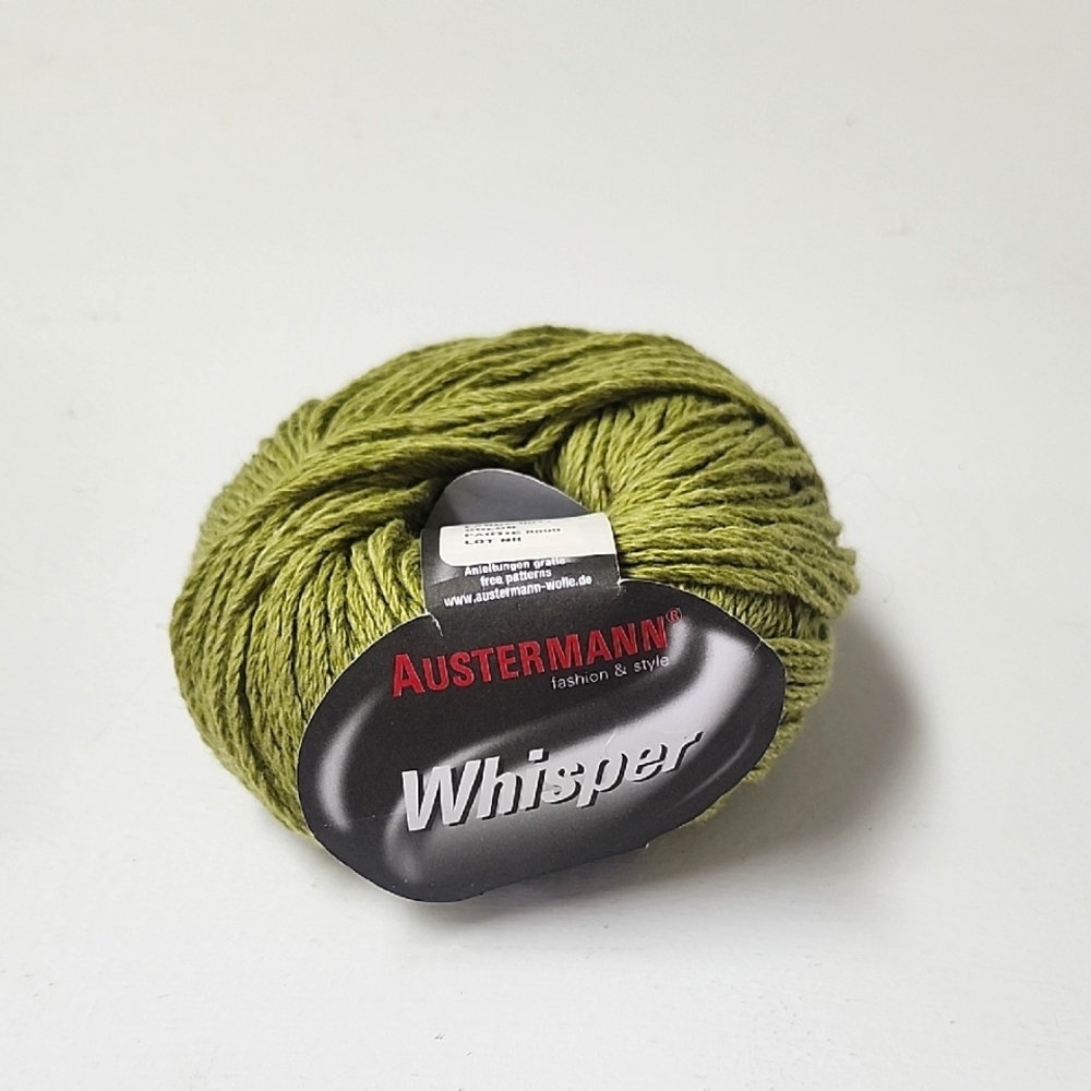 Free Add On! Austermann Whisper Green Yarn